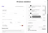 MishaHawaii coupon verification screenshot
