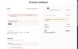 MishaHawaii coupon verification screenshot