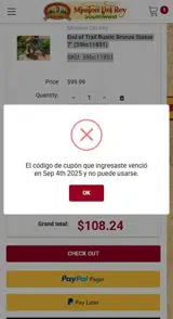 labor25 coupon verification screenshot