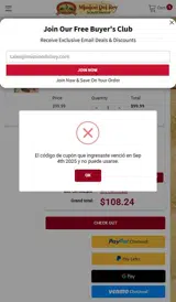 labor25 coupon verification screenshot