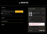 Mission First Tactical coupon verification screenshot