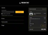 Mission First Tactical coupon verification screenshot