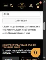 Mitra Gaia coupon verification screenshot