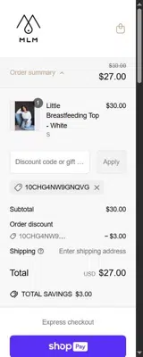 10CHG4NW9GNQVG coupon verification screenshot