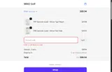GGMWELCOME coupon verification screenshot