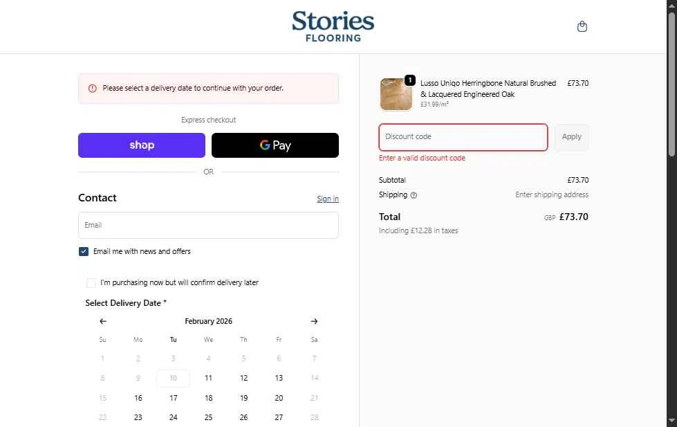MN Nice Ethnobotanicals checkout page showing MN Nice Ethnobotanicals discount code box | Screenshot taken by SimplyCodes community member on Feb 10, 2026