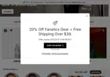 Minnesota Wild Shop coupon verification screenshot