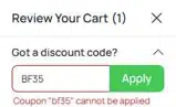 MOB Peptides LLC coupon verification screenshot