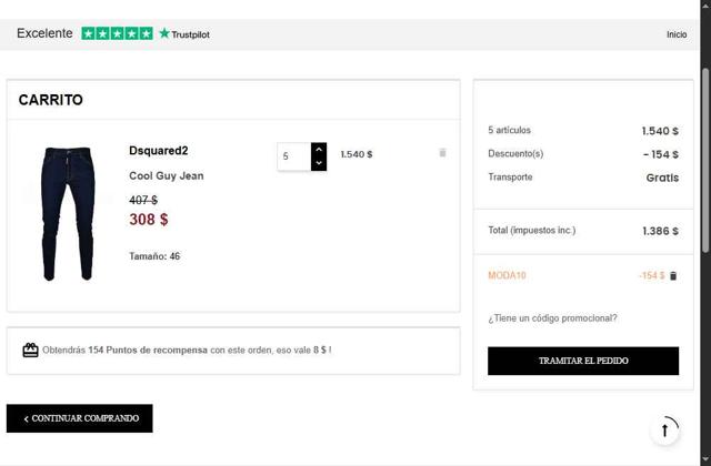 Moda di Andrea checkout page showing Moda di Andrea promo code box | Screenshot taken by SimplyCodes community member on Jul 19, 2025