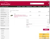 Welcome-10 coupon verification screenshot
