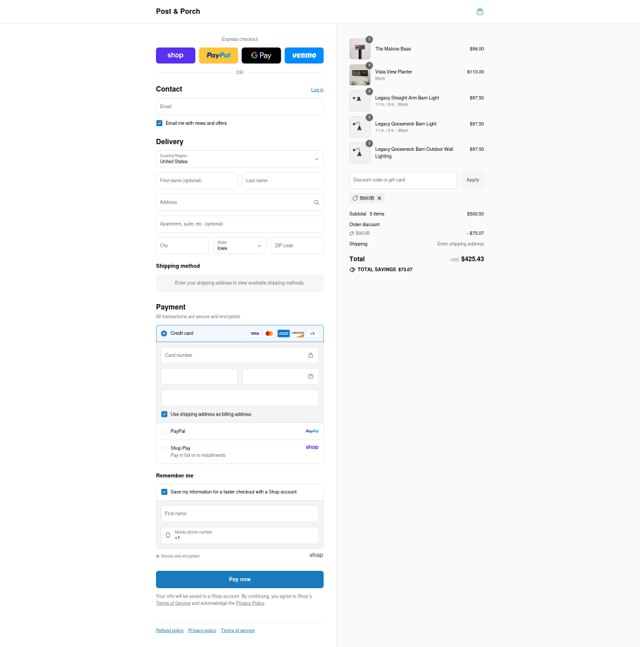 Modern Aspect checkout page showing Modern Aspect promo code box | Screenshot taken by SimplyCodes community member on Sep 7, 2025