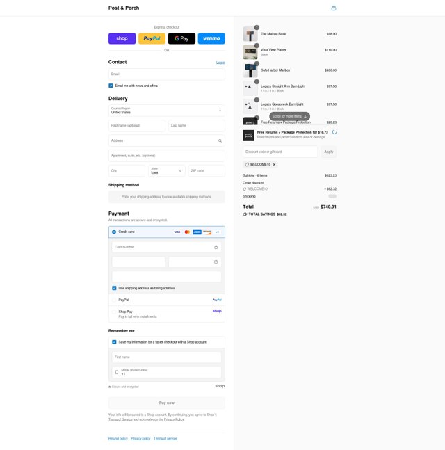 Modern Aspect checkout page showing Modern Aspect promo code box | Screenshot taken by SimplyCodes community member on Sep 2, 2025