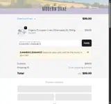 SUMMERCLEARANCE coupon verification screenshot