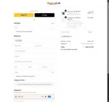WELCOME10 coupon verification screenshot