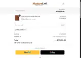 WELCOME10 coupon verification screenshot