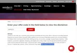 MPN525 coupon verification screenshot