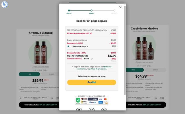 Moerie Beauty checkout page showing Moerie Beauty coupon code box | Screenshot taken by SimplyCodes community member on Aug 12, 2025