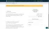 freedom coupon verification screenshot