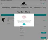 MOJOTEN60 coupon verification screenshot