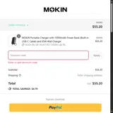 WELCOMETHANKYOU50 coupon verification screenshot