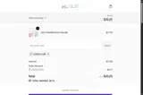 25WELCOME coupon verification screenshot