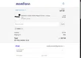 Momfann coupon verification screenshot