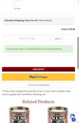 SALE65 coupon verification screenshot