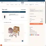 WELCOME10 coupon verification screenshot