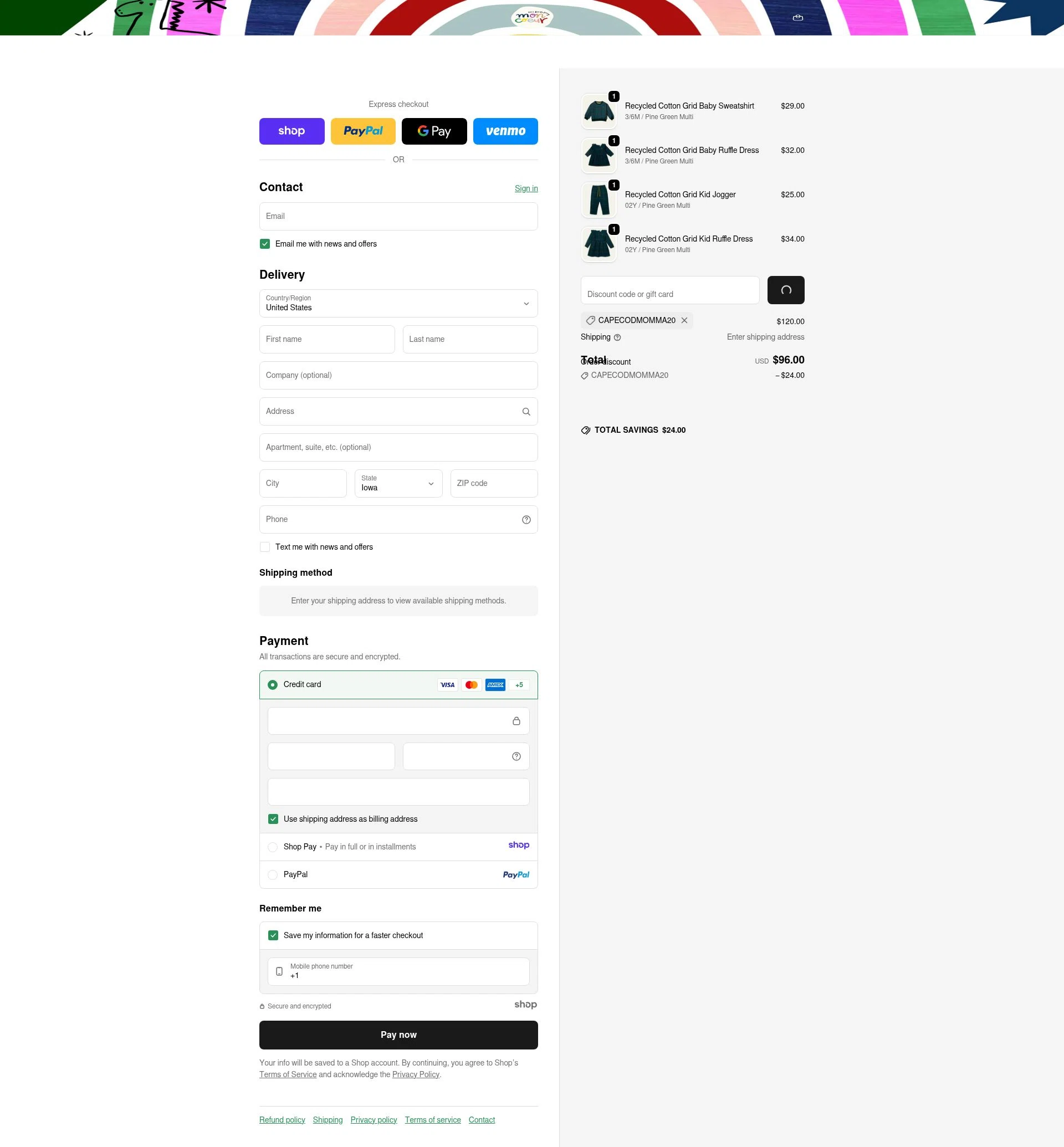Mon Coeur checkout page showing Mon Coeur promo code box | Screenshot taken by SimplyCodes community member on Dec 29, 2025