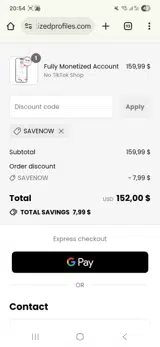 SAVENOW coupon verification screenshot