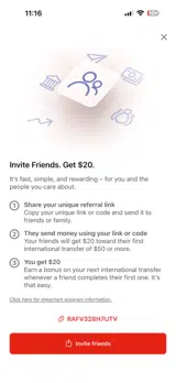 MoneyGram coupon verification screenshot