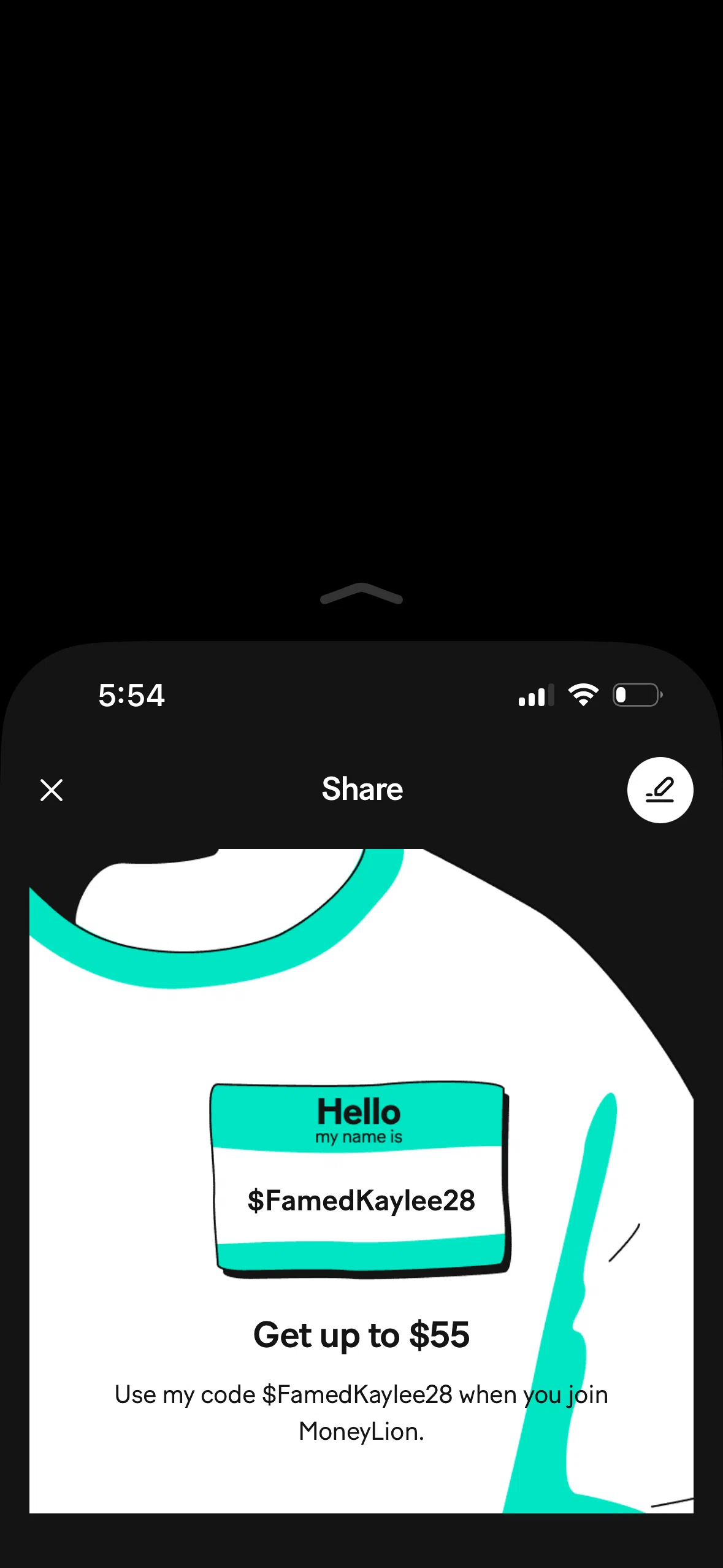 MoneyLion promo code screenshot showing code FamedKaylee28 applied at MoneyLion checkout page. Uploaded by SimplyCodes community member PrimeRanger3756 on Jan 11, 2026