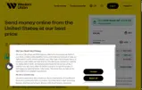 Western Union coupon verification screenshot