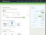 Western Union coupon verification screenshot
