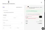 Monica Rich Kosann coupon verification screenshot
