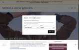 Monica Rich Kosann coupon verification screenshot