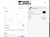 Mons Royale coupon verification screenshot