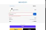 MooGoo USA coupon verification screenshot