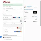 Moore's Sewing Center coupon verification screenshot