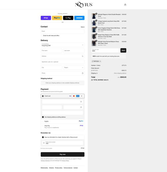Mooyius checkout page showing Mooyius promo code box | Screenshot taken by SimplyCodes community member on Sep 9, 2025