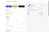 Moral Code coupon verification screenshot