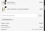 Moral Code coupon verification screenshot