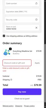 PEASVIP coupon verification screenshot