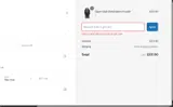 LIZAONEIL coupon verification screenshot
