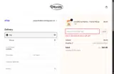THANKYOU25 coupon verification screenshot