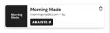 Morning Made coupon verification screenshot