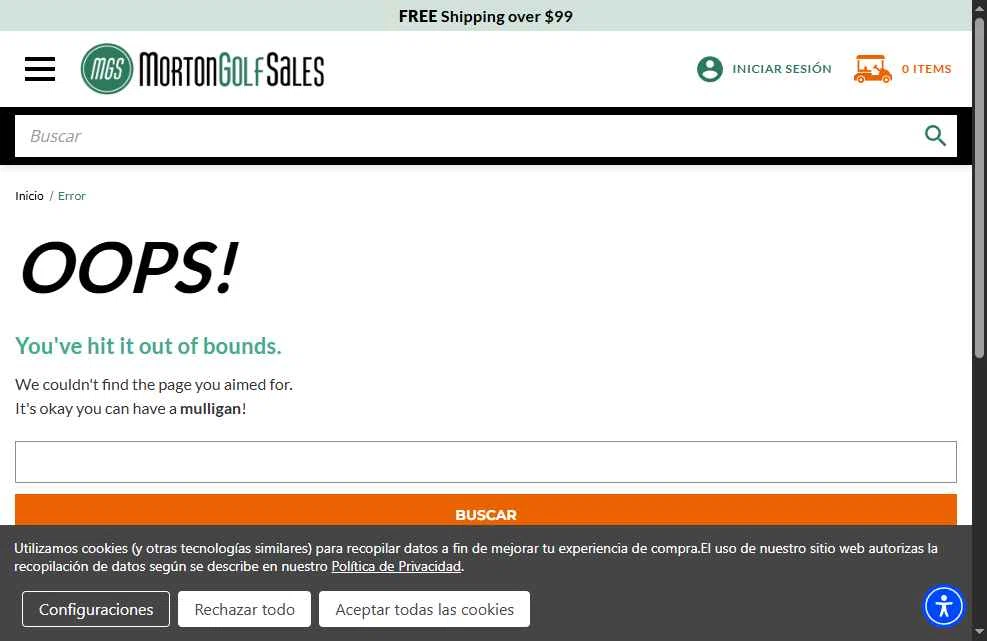 Morton Golf Sales checkout page showing Morton Golf Sales coupon code box | Screenshot taken by SimplyCodes community member on Jan 9, 2026