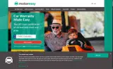 MotorEasy Car Warranty coupon verification screenshot