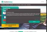 MotorEasy GAP Insurance coupon verification screenshot