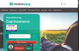 MotorEasy GAP Insurance coupon verification screenshot